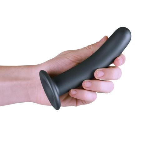 smooth silicone g-spot dildo - 6'' / 14,5 cm na Arena.pl
