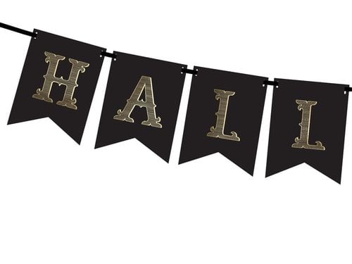baner halloween, czarny, 20x175cm na Arena.pl
