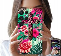 ETUI DO SAMSUNG GALAXY S24 ULTRA - KRZYŻ, RÓŻA CHRZEŚCIJAŃSTWO JEZUS PLECKI