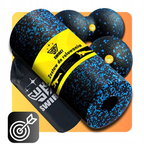ZESTAW EPP ROLLER WAŁEK DO MASAŻU DUOBALL PIŁKA + DOUBLE DO MASAŻU na Arena.pl