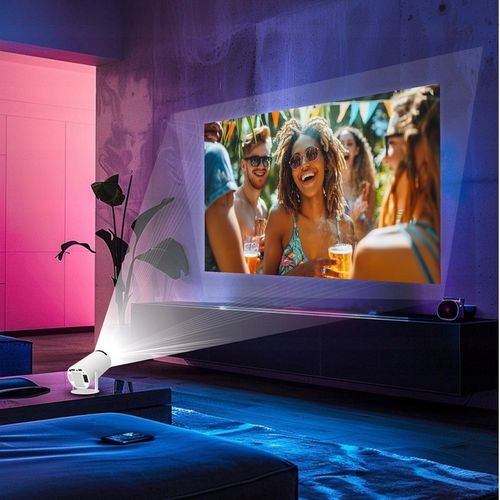 Projektor ANDROID rzutnik 4K WIFI PRZENOŚNY SMART FULL HD HY300 PRO LERTZ na Arena.pl