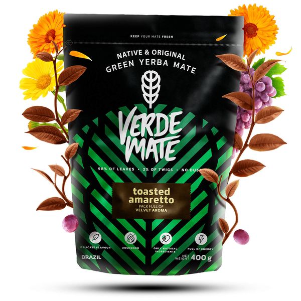 Verde Mate Green Amaretto - Tostada 0,4 kg zdjęcie 1