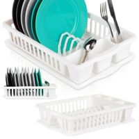 Suszarka Kuchenna Ociekacz na Naczynia Talerze Kubki Jednopoziomowa Mała