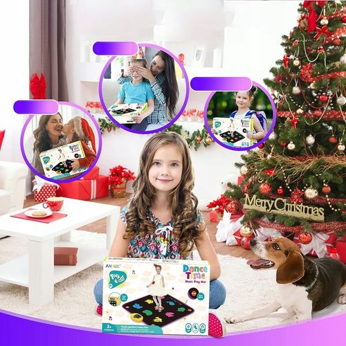 MATA DO TAŃCA DLA DZIECI Z BLUETOOTH 5 TRYBÓW GRY MUZYCZNA MATA TANECZNA na Arena.pl