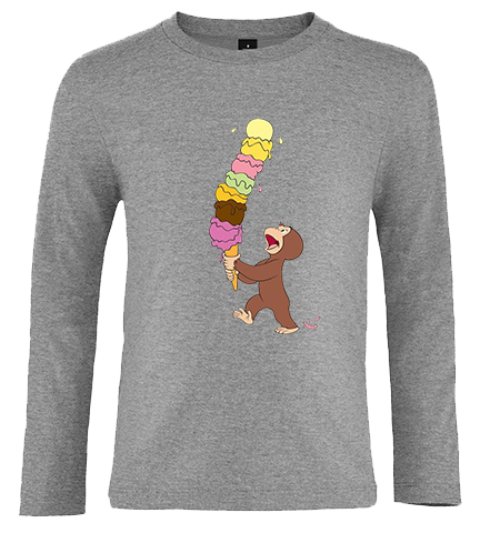 Koszulka z dł.rękaw. Ciekawski George zdjęcie 1