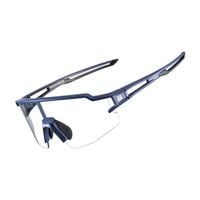 okulary rowerowe fotochromowe z filtrami uv 400 uva i uvb niebieskie