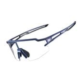okulary rowerowe fotochromowe z filtrami uv 400 uva i uvb niebieskie