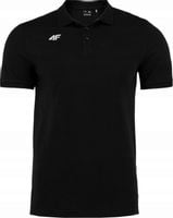 4F KOSZULKA POLO CZARNA POLÓWKA 100% BAWEŁNA TSM008B r. L