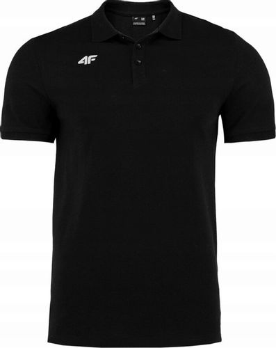 4F KOSZULKA POLO CZARNA POLÓWKA 100% BAWEŁNA TSM008B r. L na Arena.pl