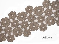 Koronka gipiurowa KB 165 ( 1 mb ) Beżowa