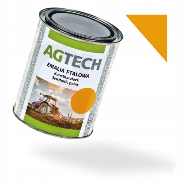 FARBA ŻÓŁTA do URSUS C-330 C-360 LAKIER AGTECH 800 ml zdjęcie 1