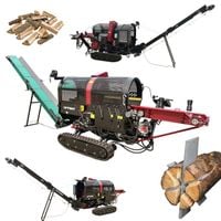 Piło łuparka spalinowa 20ton 10KM gąsienicowa samobieżna automatic mobilna