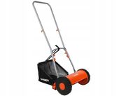 KOSIARKA RĘCZNA PCHANA MECHANICZNA BĘBNOWA TKR300 Z KOSZEM 30cm 14-47 mm
