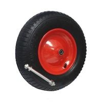 KOŁO POMPOWANE Z OSIĄ FI12 4.00-8 4PR F-M-Ł-K 400X4Ł/12 ZABI