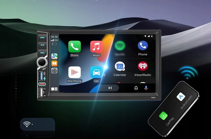 RADIO SAMOCHODOWE 2 DIN 4GB RAM ANDROID AUTO CARPLAY ANDROID 15 RDS zdjęcie 16
