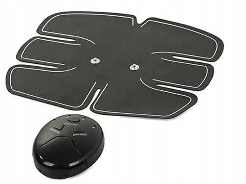 ELEKTROSTYMULATOR MIĘŚNI BRZUCHA MASAŻER EMS na Arena.pl