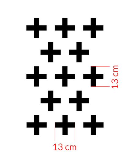 Szablon na ścianę Plus na Arena.pl