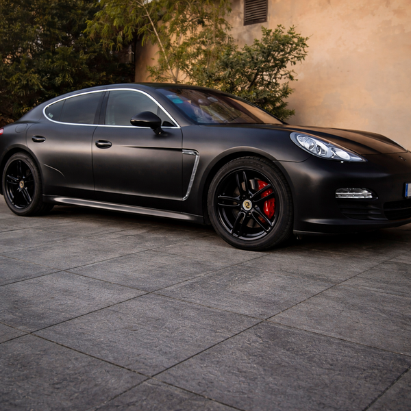 FOLIA CZARNY MAT + RAKLA zdjęcie 3