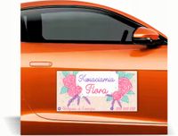 Magnes na samochód reklama magnetyczna 60x30cm KWIACIARNIA różne wzory