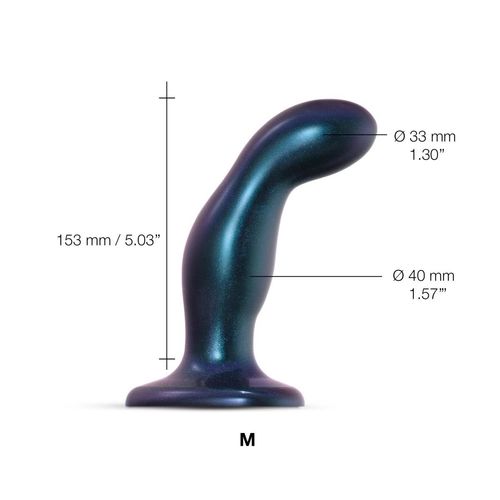 Dildo Plug Snaky Bleu Metallic - M na Arena.pl