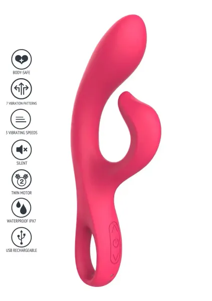 Endless Orgasm Vibrator Fuchsia zdjęcie 4