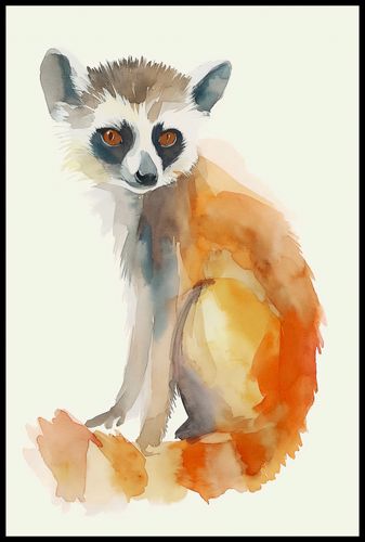 Plakat 61x91,5cm Lemurek na Arena.pl