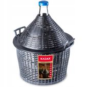 Gąsior Balon Butla Na Wino W Koszu Z Zakrętką 15 L