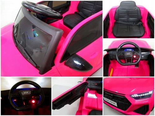 AUDI RS6 GT p Auto na akumulator EVA SKÓRA Pilot Akumulator litowo-jonowy na Arena.pl