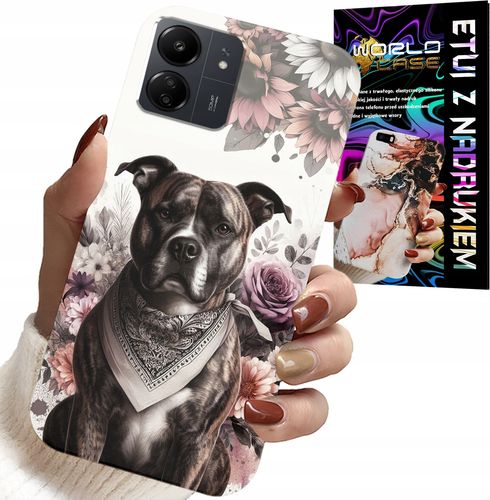 ETUI DO XIAOMI POCO C65 - PITBULL GROŹNE PSY FUTERAŁ PLECKI CASE na Arena.pl