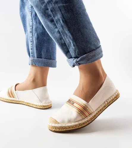 Białe espadryle Big Star LL274893 36 na Arena.pl