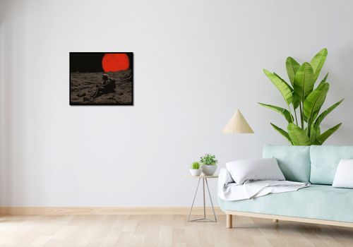 Plakat 60x50cm Samotność w Kosmosie na Arena.pl