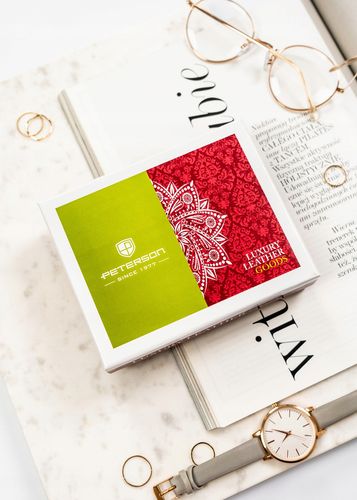 portfel damski w orientacji poziomej wykonany ze skóry naturalnej na Arena.pl