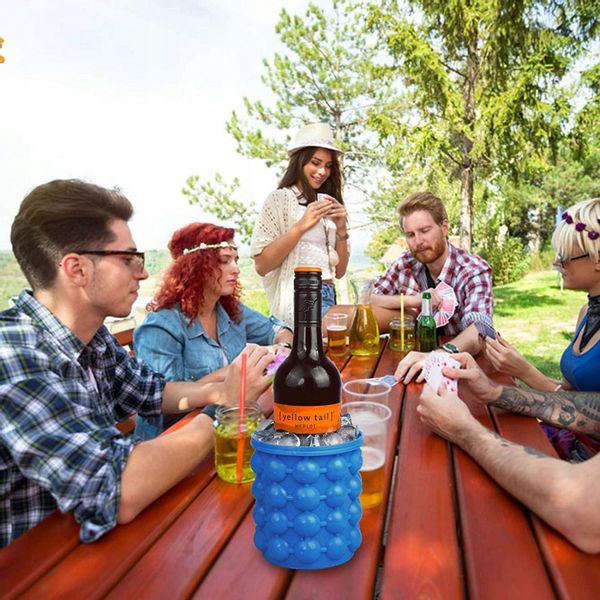 KOSTKARKA DO LODU SILIKONOWA WIADERKO NA LÓD 2w1 zdjęcie 3