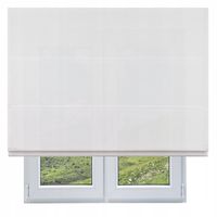 Roleta Rzymska Na wymiar Natural Biały