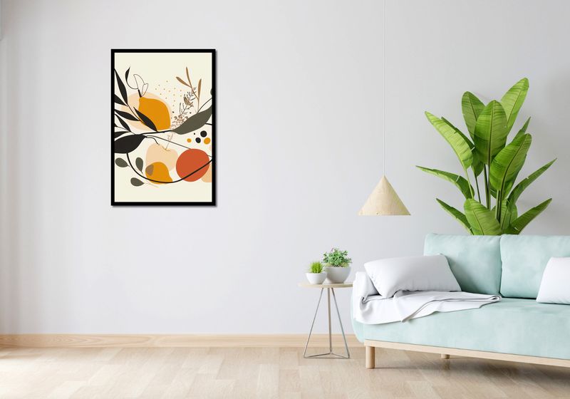 Plakat 61x91,5cm Botaniczny Wir zdjęcie 4