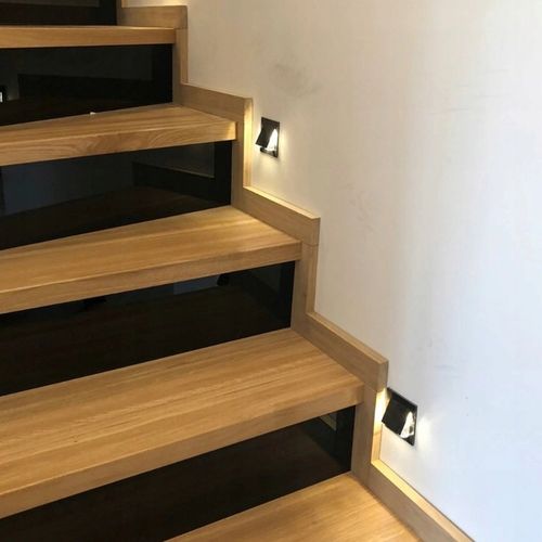 Oprawa schodowa lampka na schody oświetlenie schodowe LED 230V 2W Q6 na Arena.pl