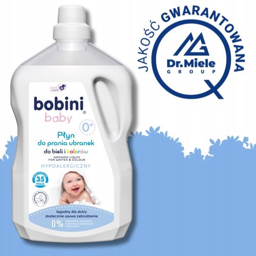 Bobini Baby Hipoalergiczny Płyn do Prania dla Dzieci 5l 70 prań na Arena.pl