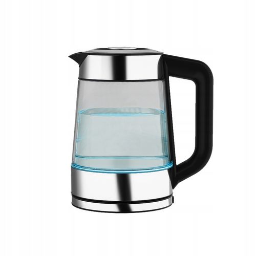 CZAJNIK ELEKTRYCZNY SZKLANY 1,7L 2200W REGULACJA TEMPERATURY LED LCD na Arena.pl
