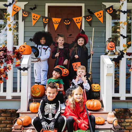 GIRLANDA HALLOWEEN Z BALONAMI DUŻA DEKORACJA na Arena.pl