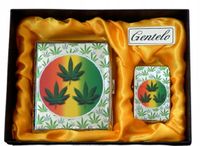 Zestaw Prezentowy Zapalniczka Papierośnica Gentelo