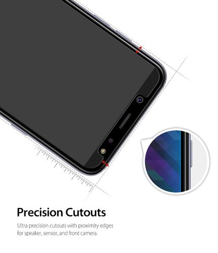 3X SZKŁO GALAXY A6 2018 RINGKE ID FRIENDLY CASE na Arena.pl