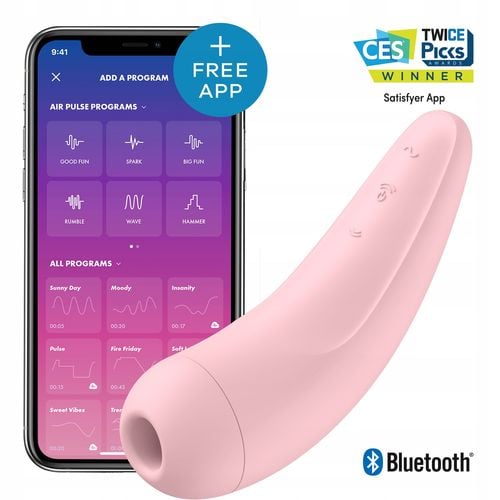 Wibrator Satisfyer Curvy 2+ różowy na Arena.pl
