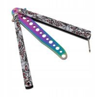 NÓŻ MOTYLKOWY TRENINGOWY TĘPY MOTYLEK DO TRENINGU