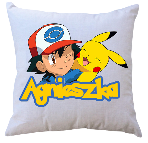 Poduszka Pokemon z imieniem na Arena.pl