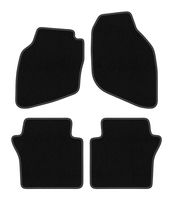 Dywaniki welurowe BASIC do Honda City IV 2002-2008 sedan czarne
