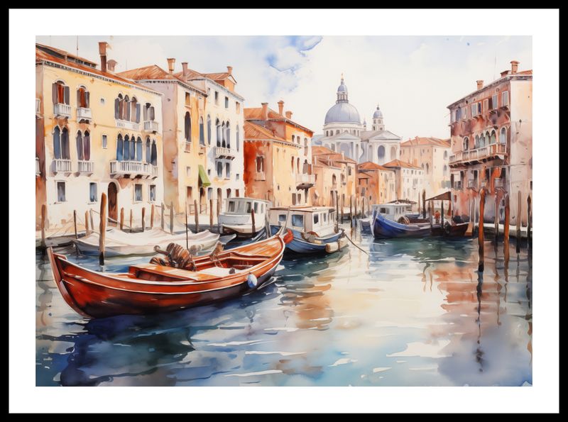 Plakat 59,4x42cm Wenecka Impresja zdjęcie 3