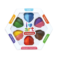 Kredki Dwukolorowe Serca