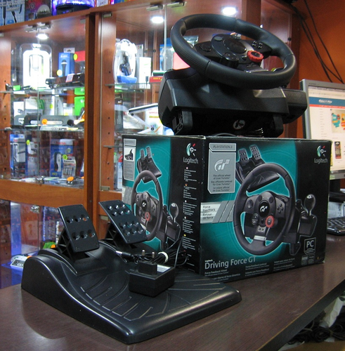 KIEROWNICA LOGITECH DRIVING FORCE GT PS3 PC - UŻYWANA na Arena.pl