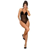 obsessive alifini body siateczkowe czarny s/m regulowane paseczki
