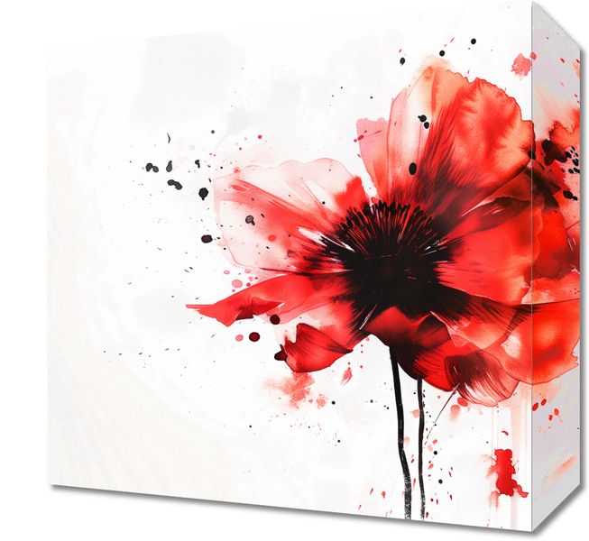 Obraz 30x30cm Płynna Akwarela zdjęcie 1